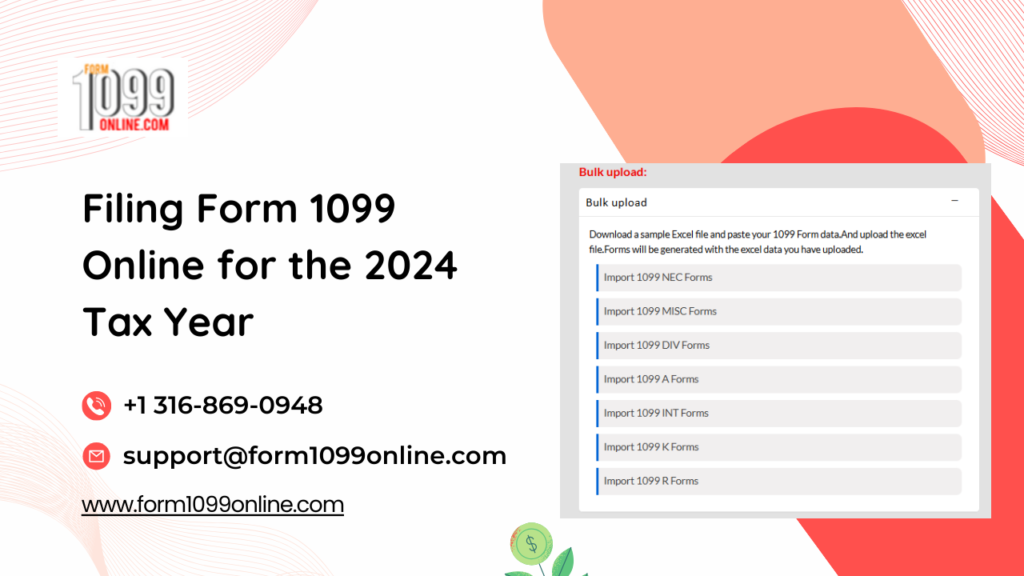 Filing Form 1099 Online for the 2024 Tax Year