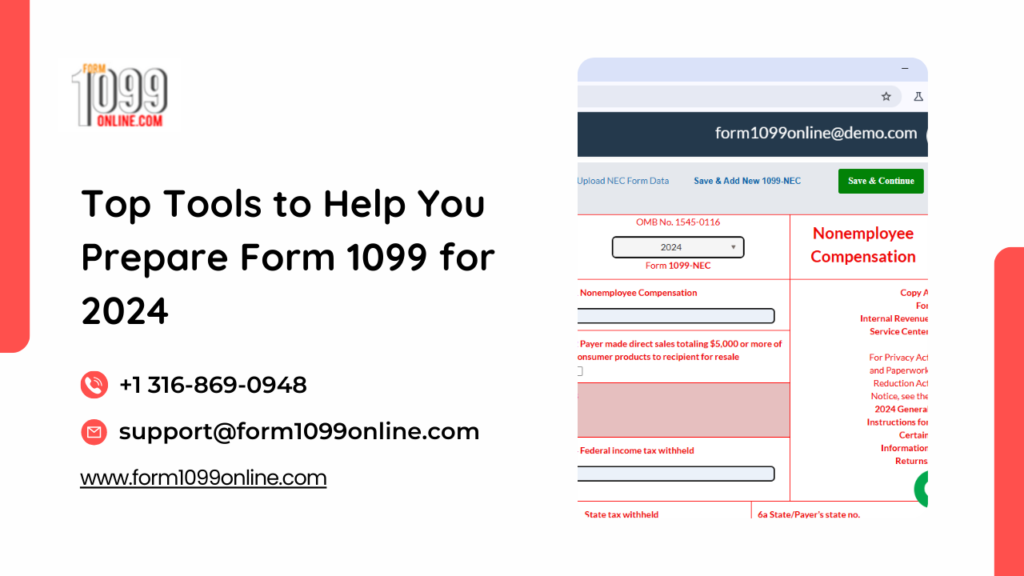 Top Tools to Help You Prepare Form 1099 for 2024